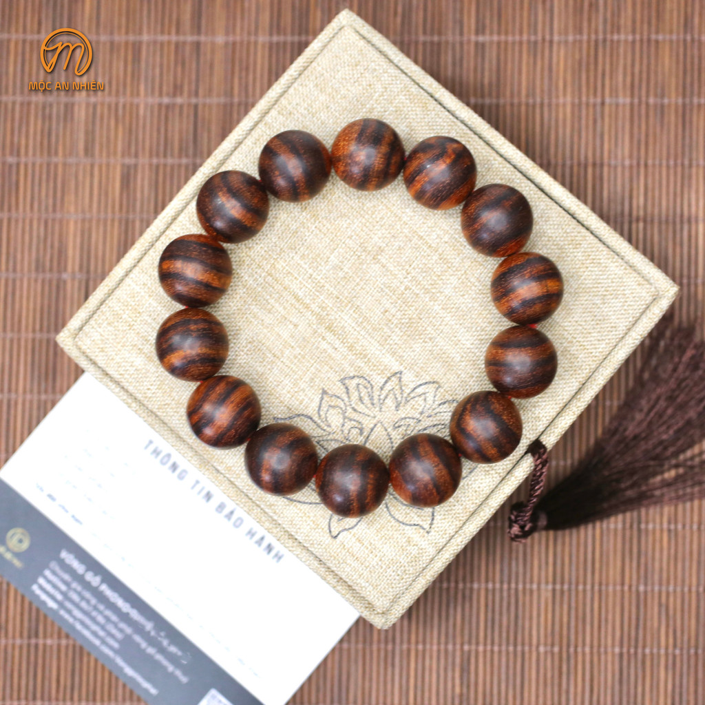 Vòng tay gỗ Sưa tím chuẩn tự nhiên, Vòng gỗ Sưa đỏ chất tím