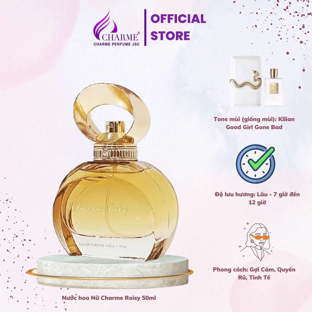 Nước hoa Nữ Charme Roisy 50ml