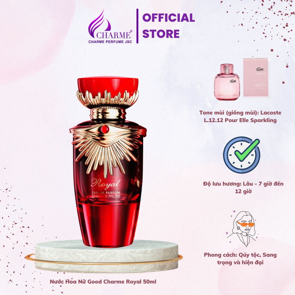 Nước Hoa Nữ Good Charme Royal 50ml