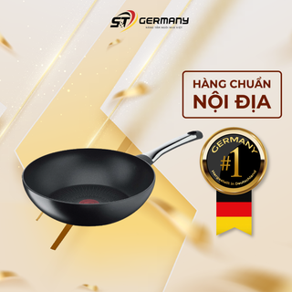 Chảo Sâu Lòng Tefal G26919 Excellence Wok 28 CM nội địa Đức, Chảo Chiên Xào Dùng Mọi Loại Bếp GermanySnT 90036