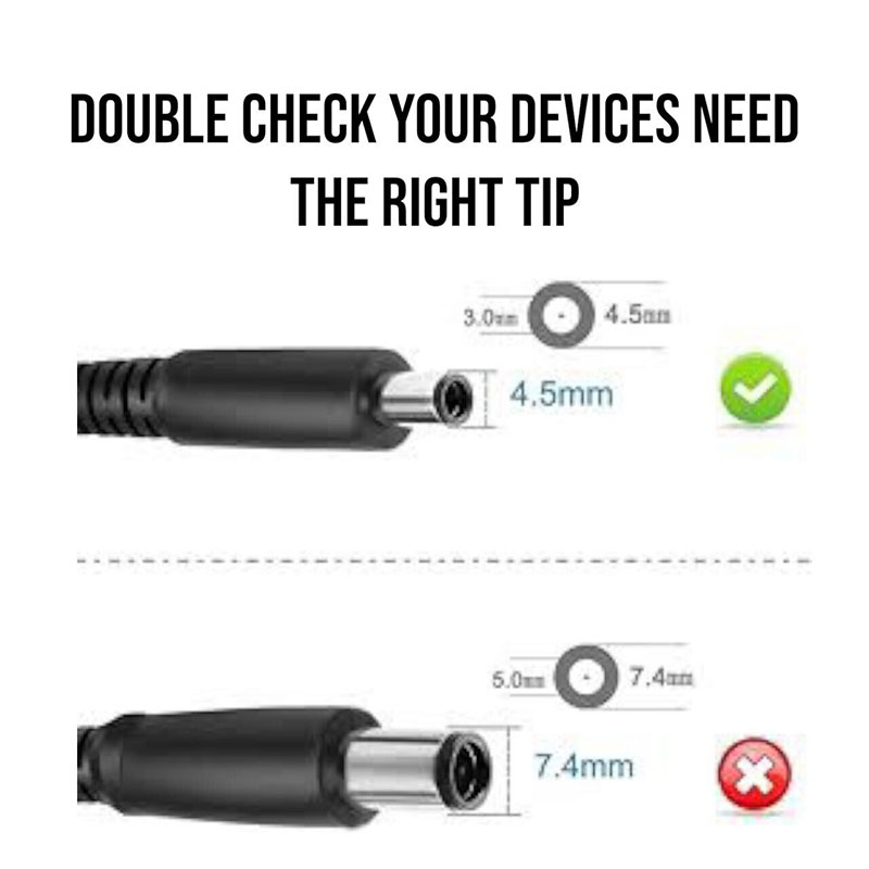 Sạc Zin Laptop Dell 90W 19.5V 4.62A Chân Kim Nhỏ Dùng Cho DELL 5759 5755 7558 3558 3148 7558 5558 5458 XPS 13 XPS12