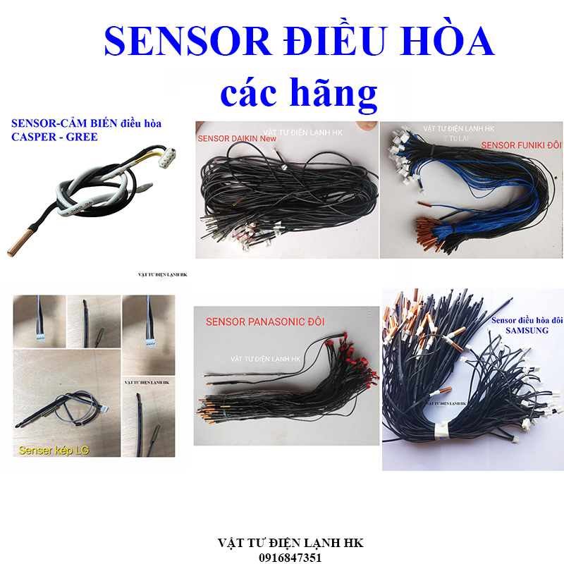 Sensor điều hoà các hãng điều hòa CASPER GREE FUNIKI PANASONIC DAIKIN LG