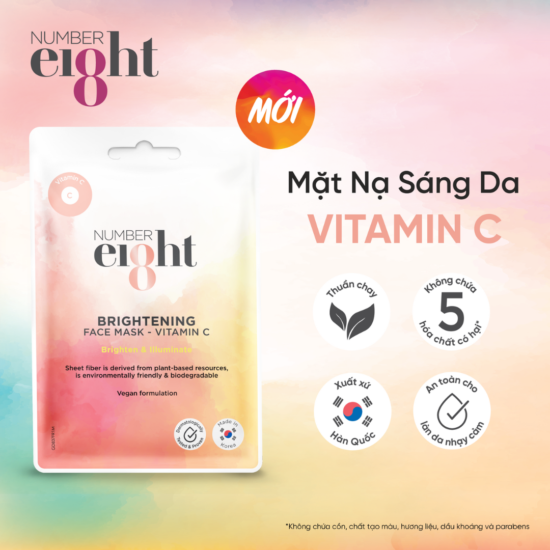 Combo 5 Mặt Nạ Number Eight 23ml