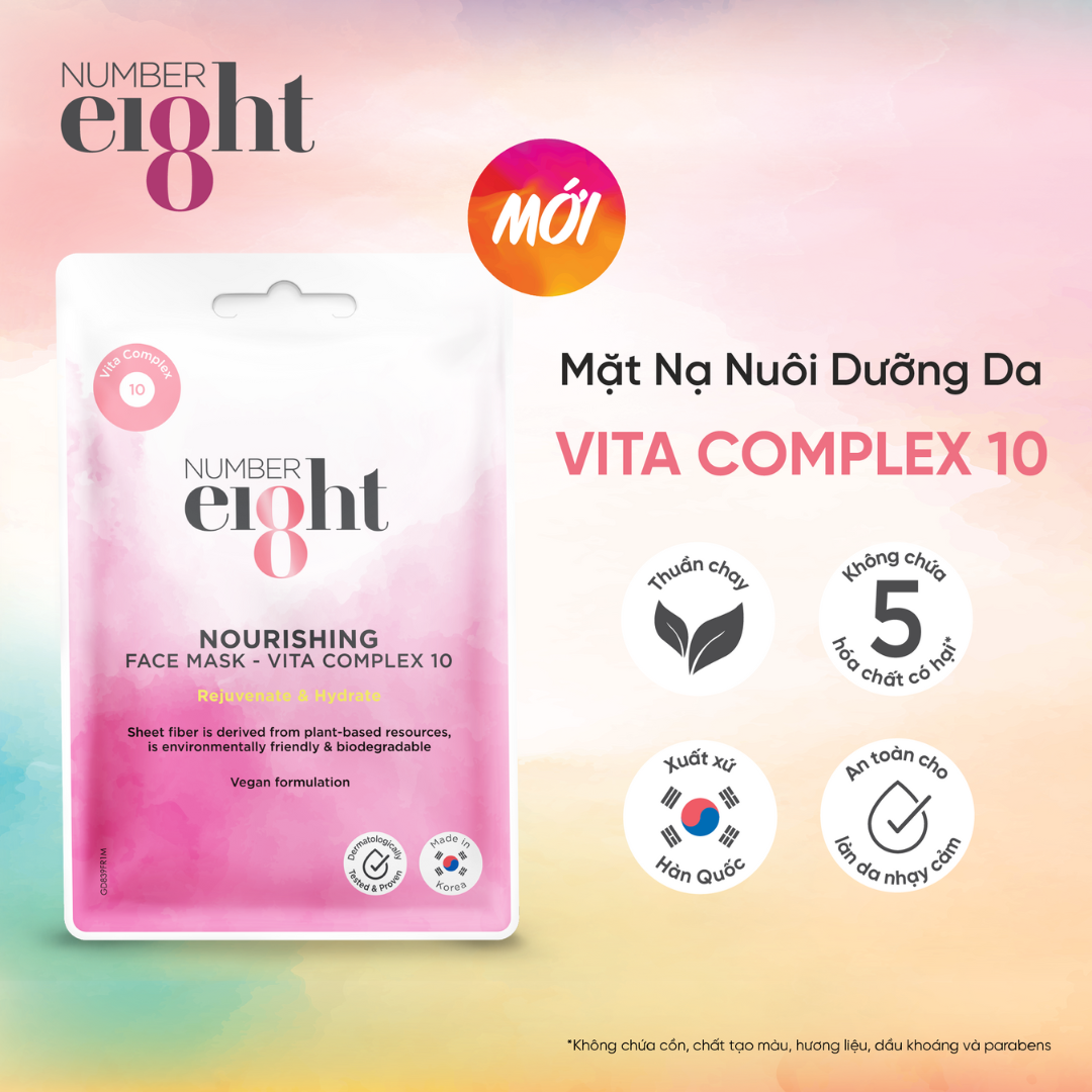 Combo 5 Mặt Nạ Number Eight 23ml