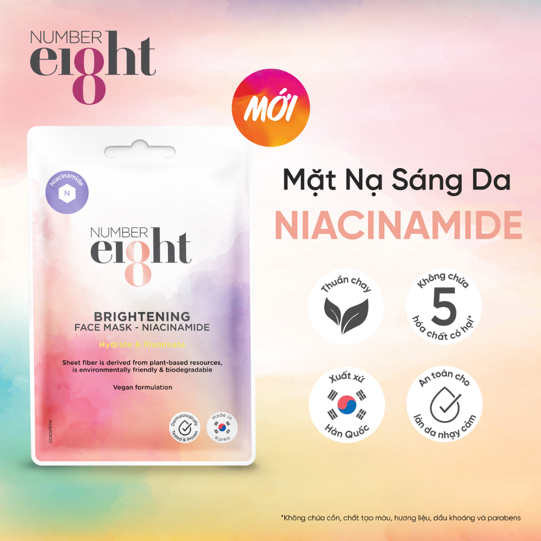 Combo 5 Mặt Nạ Number Eight 23ml