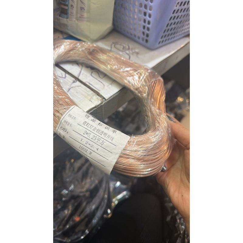 100m dây điện trong đấu led