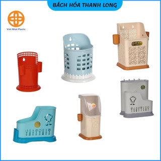 Ống đựng đũa thìa vuông có nắp đậy, không nắp đậy hàng việt nhật chất lượng cao-hộp đựng đũa thìa có nắp đậy vệ sinh