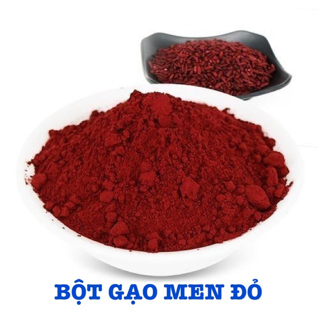 1Kg Bột gạo men đỏ - Bột hồng cúc mễ làm bánh ngọt, gà ủ muối, lạp xưởng, jambon, giò me