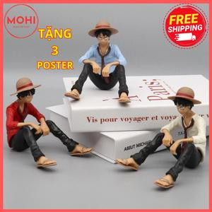 Mô hình Luffy dáng ngồi siêu đẹp, cao 11cm - Mô hình One Piece
