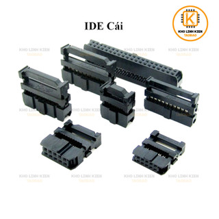 Đầu cáp ide các loại đầu cáp tín hiệu, đầu cáp bẹ, đầu cáp dẹp loại 2.54mm từ 6 đến 40 chân
