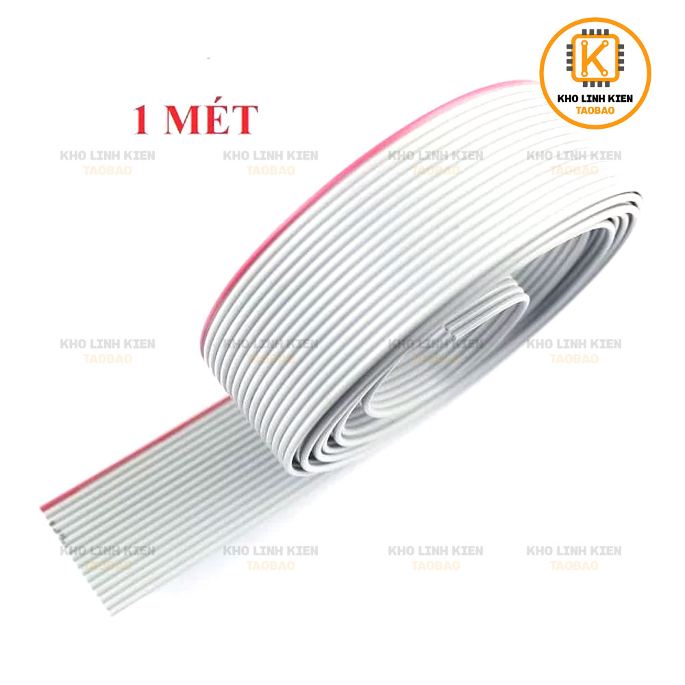 Dây Cáp IDE Dây Cáp Bẹ, Cáp Tín Hiệu Nhiều Sợi, Dây Bus IDE 2.54mm