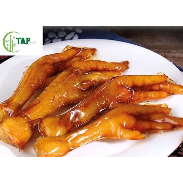 Combo 10 chân gà cay Tứ Xuyên siêu ngon 50gr - Chân gà ủ vị cay siêu to hãng TAP food 50gr