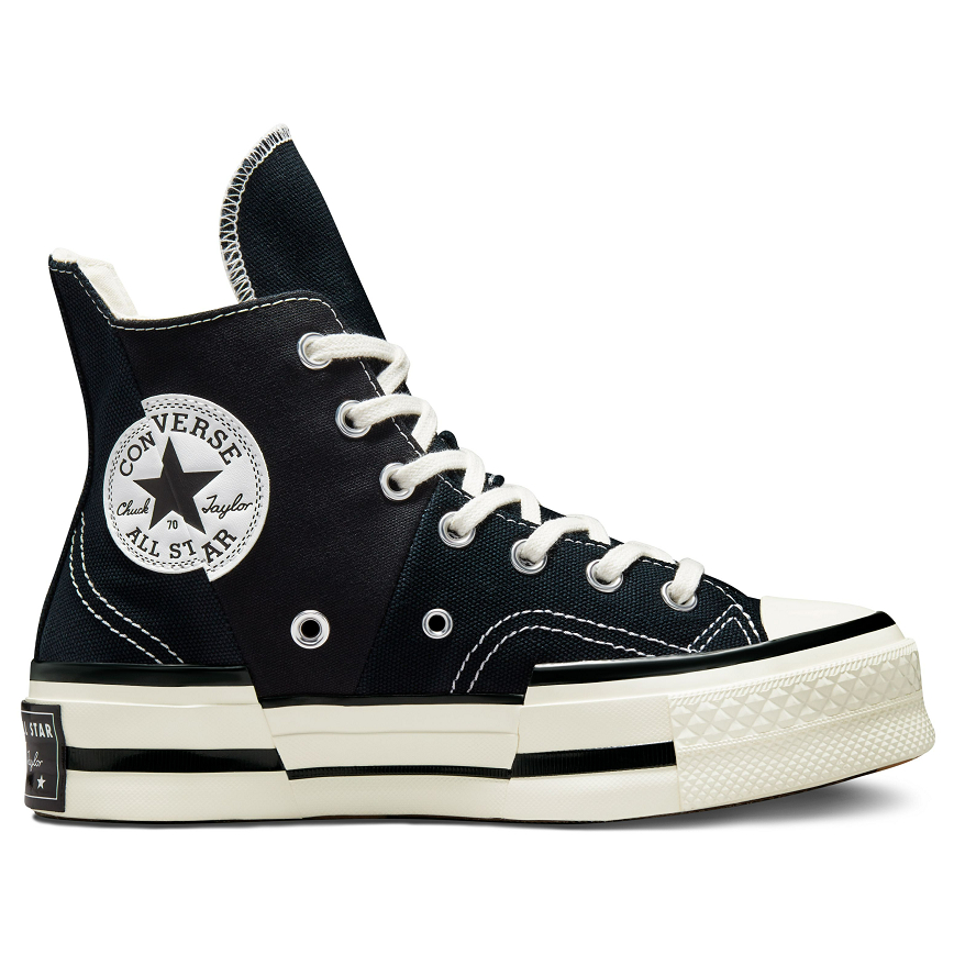 Giày_Converse Chuck 70 Plus cổ cao Đen & Trắng, Sneaker CV Unisex bản Like.Aut Oder mới 100% full Box | BigBuy360 - bigbuy360.vn