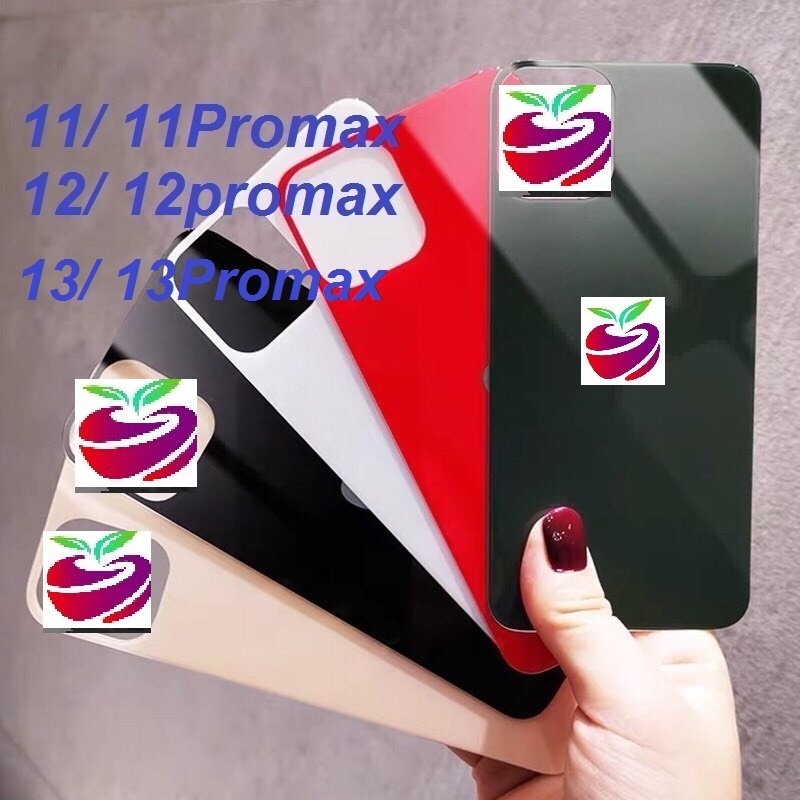 Kính 9D Mặt Sau Cho Iphone 11/ 11 Promax/ 12/ 12Promax/ 13/ 13Promax