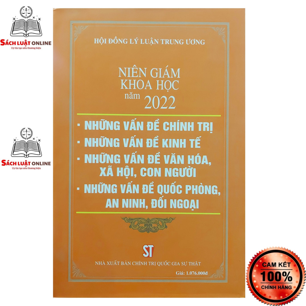 Sách - Niên giám khoa học 2022