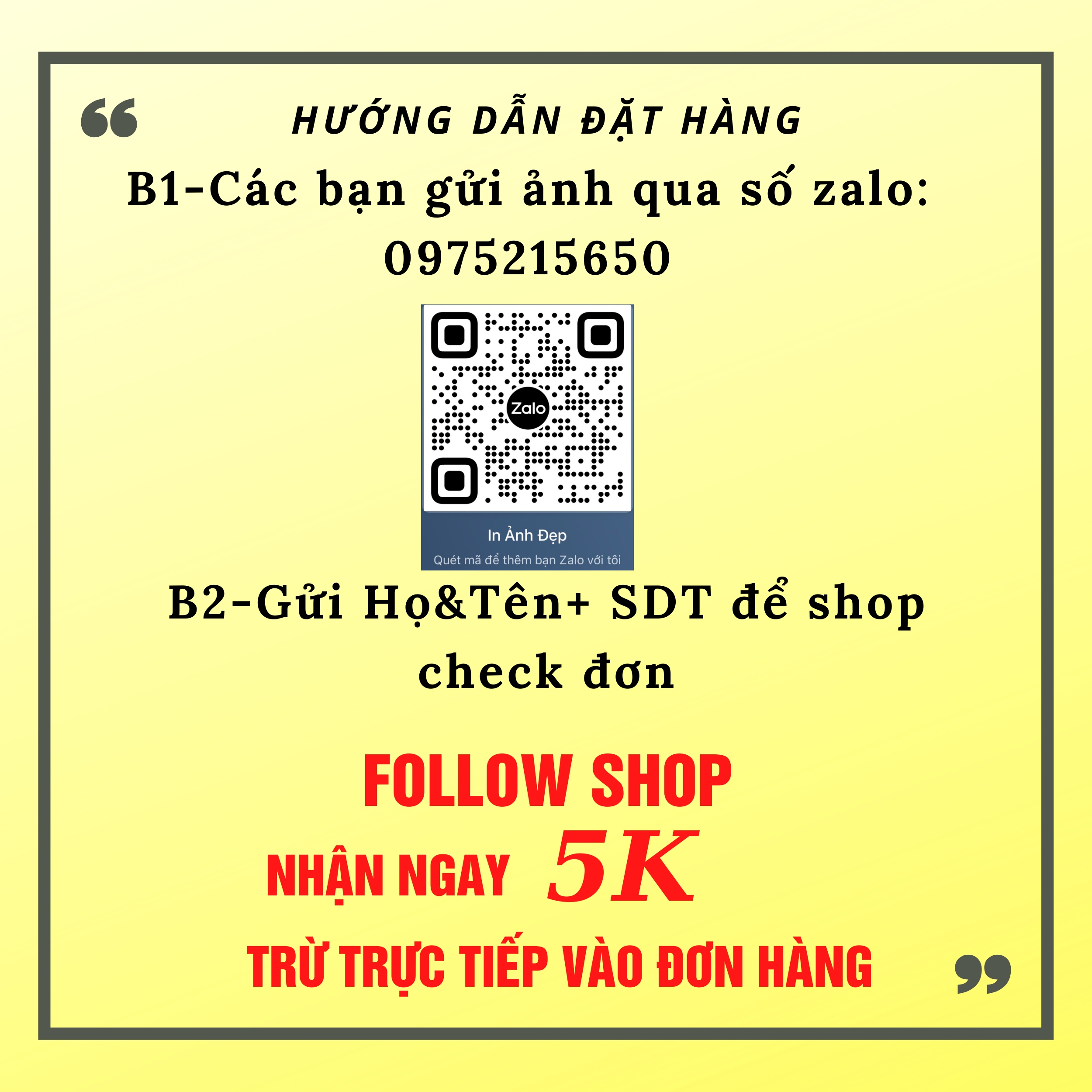 In Ảnh Tráng Gương 10x15 13x18 15x21 Siêu Bóng