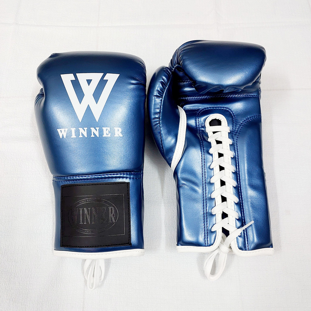 Găng Boxing Dây Cột Winner Chính Hãng Đủ 10 - 16oz tặng kèm túi