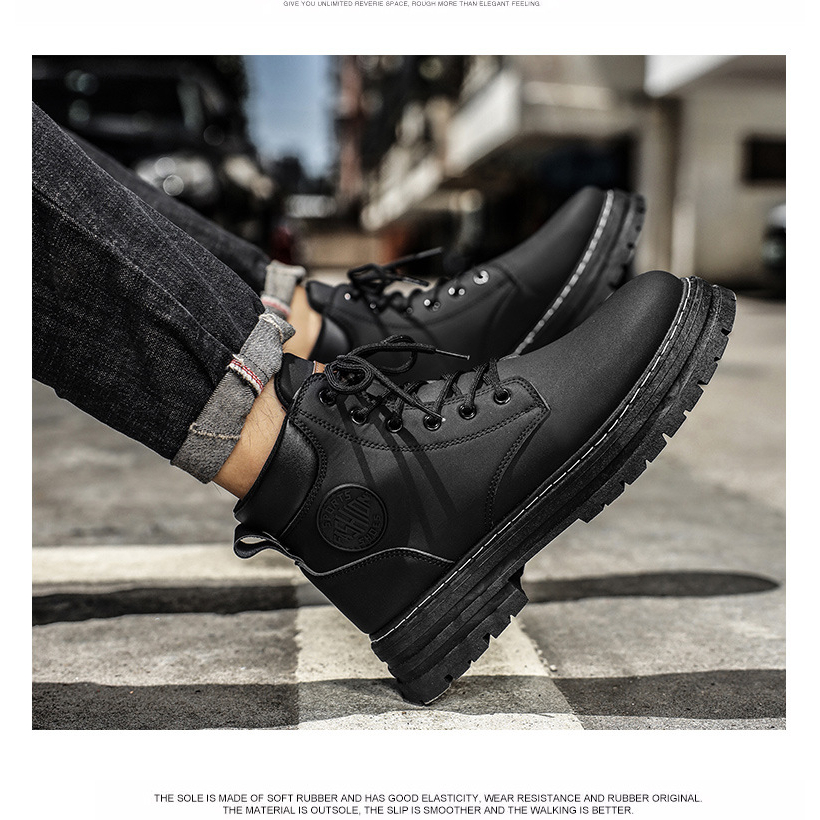 Giày Boots Cổ Cao BCC001PP Nam