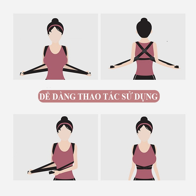 ĐAI CHỐNG GÙ LƯNG, ĐAI NÂNG BẢO VỆ VÒNG MỘT SAMEPEAK _ Định Hình Thẳng Lưng Tập Gym Yoga Fitness