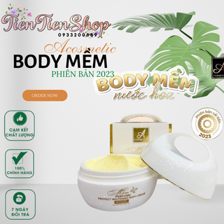 [GIÁ SỈ] [CAM KẾT CHÍNH HÃNG] KEM BODY MỀM MỚI 2023 Acometics Siêu TRẮNG DA- 250G