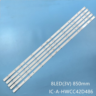 Pana 43DS600V - Bộ 6 thanh 8 led cho tivi Panasonic 43DS600V IC-A-HWCC42D486