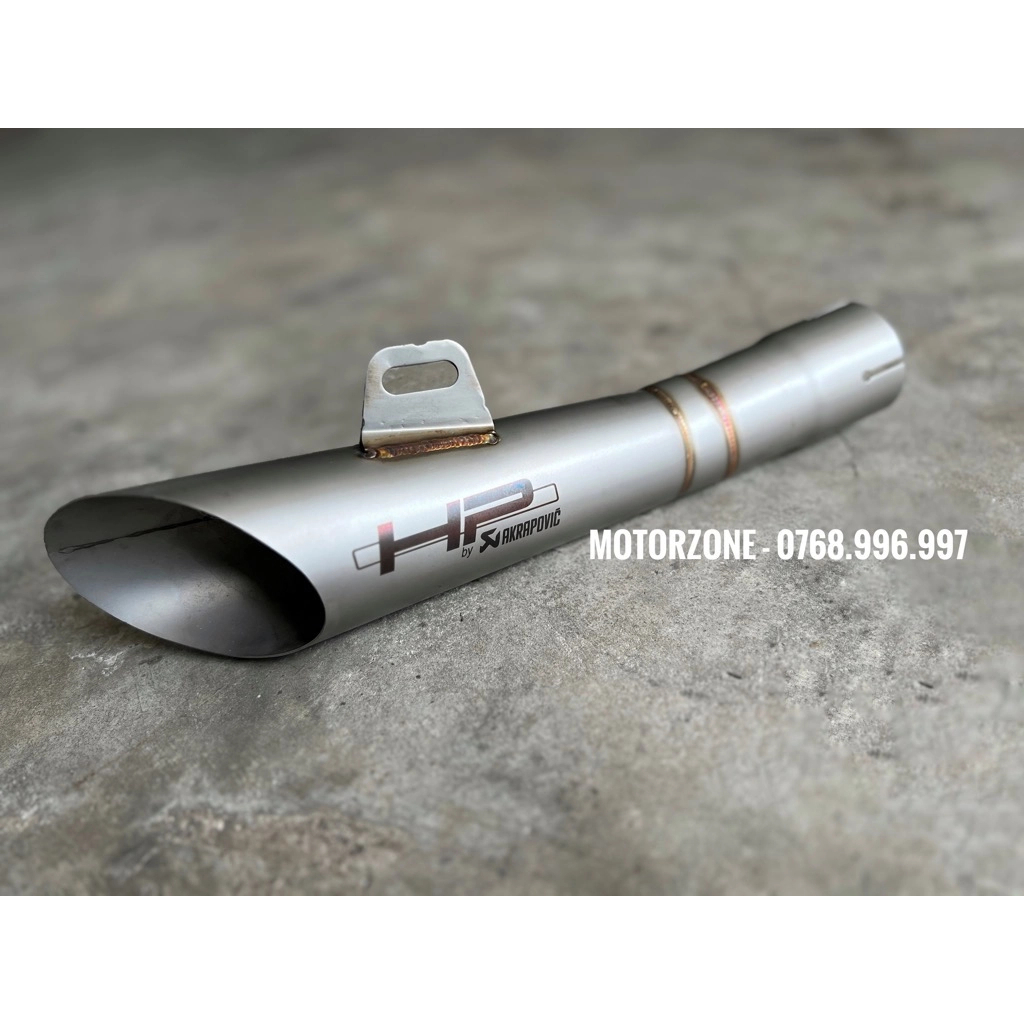 Pô Akrapovic HP không nỉ có tiêu