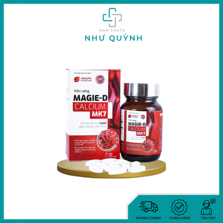 Viên uống magie-d calcium mk7 - vngpv - lọ 60 viên nén - nt như quỳnh