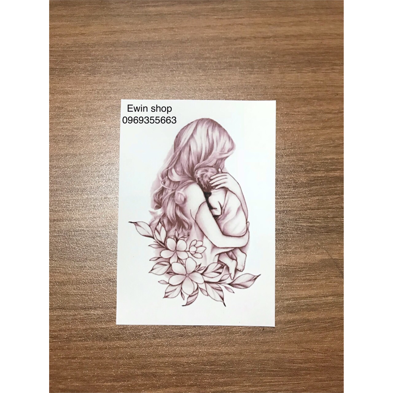 Hình Xăm Dán Mẹ Con