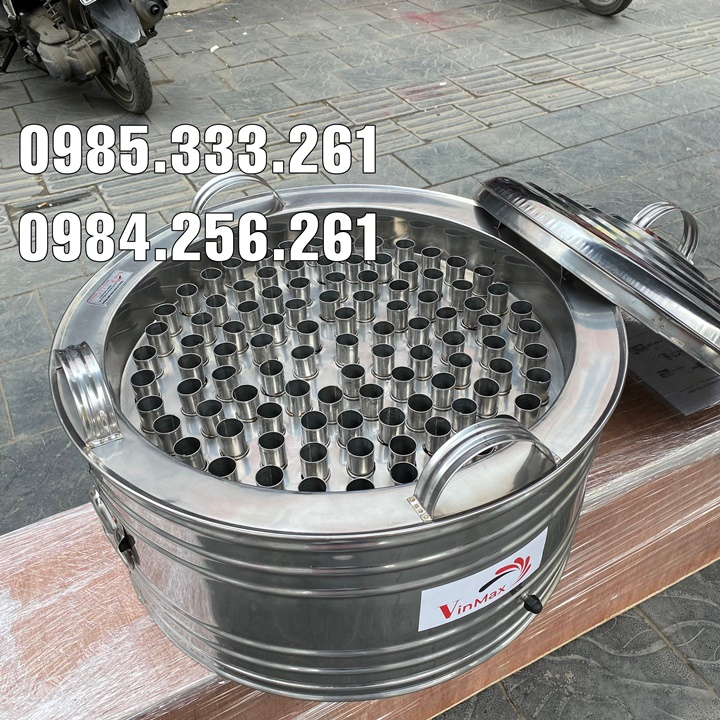 Máy làm kem ống lắc đá muối nổi tiếng từ Hội An ( loại 60 ống)