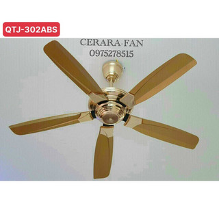 Quạt Trần 5 Cánh ABS Không Đèn  CERATA-QTJ302,Có Nhiều Cấp Độ Gió, Động Cơ Lõi Đồng Phù Hợp Mọi Không Gian Việt