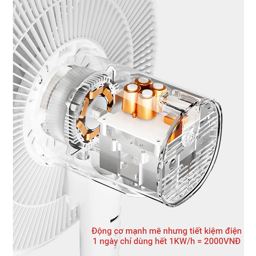 [Chính Hãng] Quạt cây đứng quạt điện 7 cánh ChangHong sử dụng motor đạn bạc không gây tiếng ồn hiệu năng làm mát cao | BigBuy360 - bigbuy360.vn