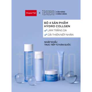 Bộ 4 sản phẩm chống lão hóa, săn chắc da Tenzero Hydrolyzed Collagen