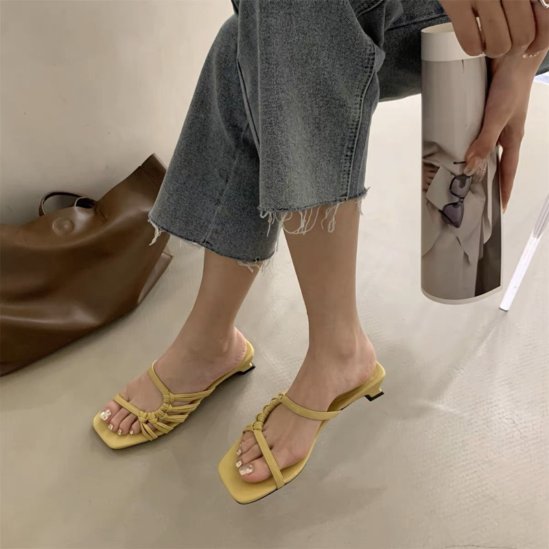 Dép got sandal Bashagirl thắt dây