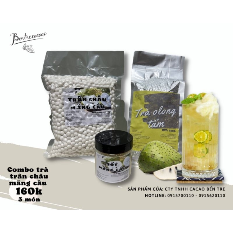 Combo trà mãng cầu (3 món)
