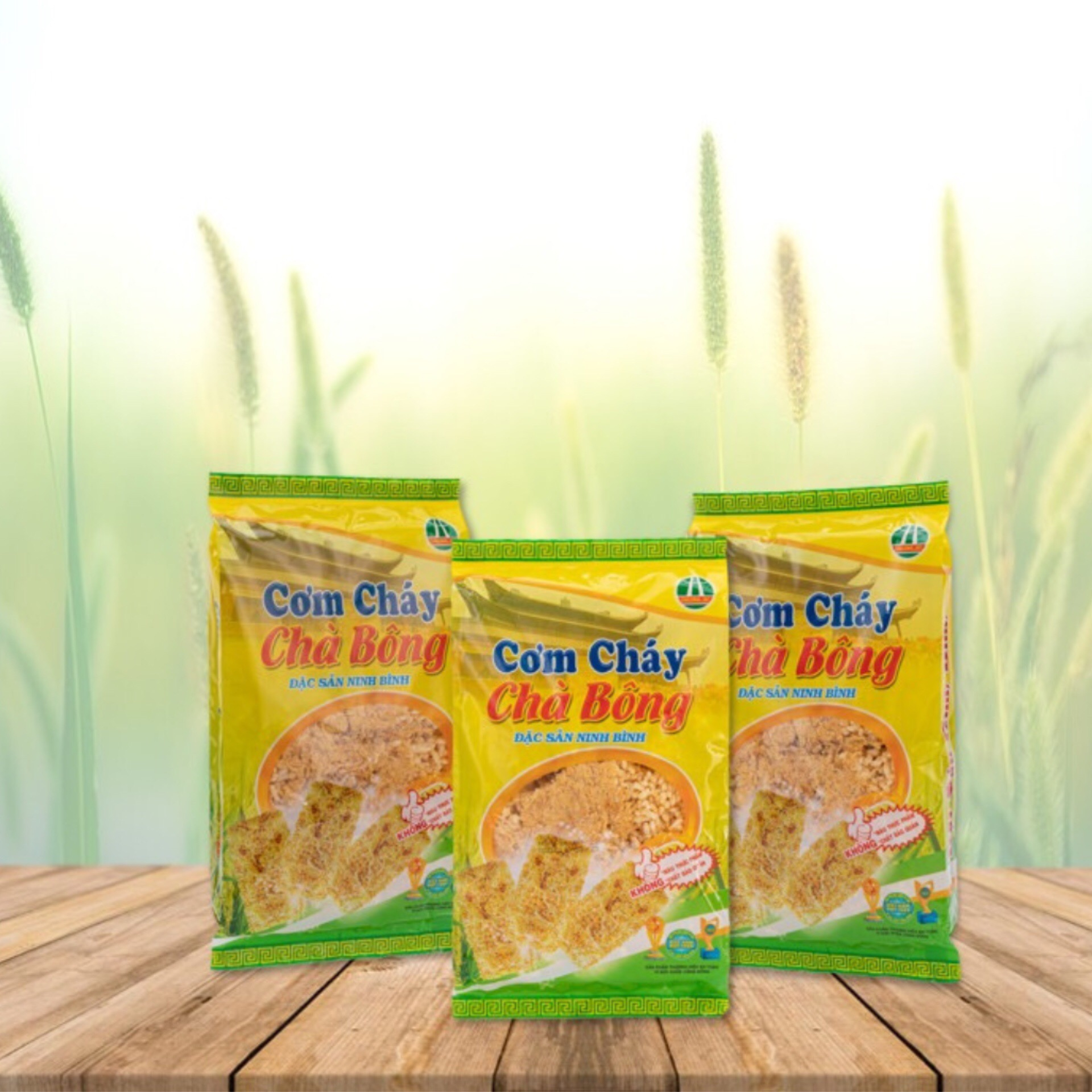 Cơm Cháy Chà Bông Đại Long 195 Gram - Cơm Cháy Đại Long - Cơm Cháy Mộc - Đồ Ăn Vặt Giá Tốt