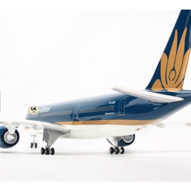 Mô Hình Máy Bay Kim Loại 20Cm Cao Cấp Airlines (Tặng Kèm Chân Đế)
