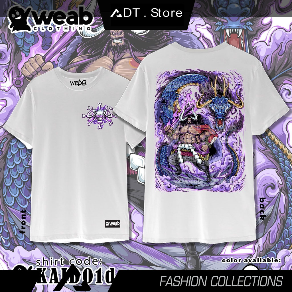 Áo thun hình WEAB CLOTHING ONE PIECE cực chất giá rẻ mẫu HOT bán chạy