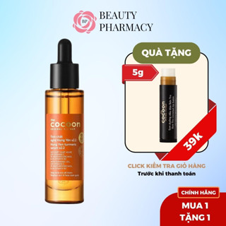 Tinh chất nghệ Hưng Yên x2.2 (serum) COCOON với 22% vitamin C sáng da chuyên sâu & mờ vết thâm Thuần chay 30ml
