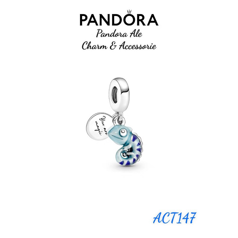 PAN ALE CHARM TREO HÌNH CON TẮC KÈ HOA