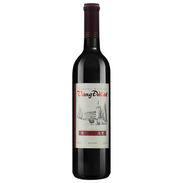Vang Đàlạt Export Red Wine 750ml
