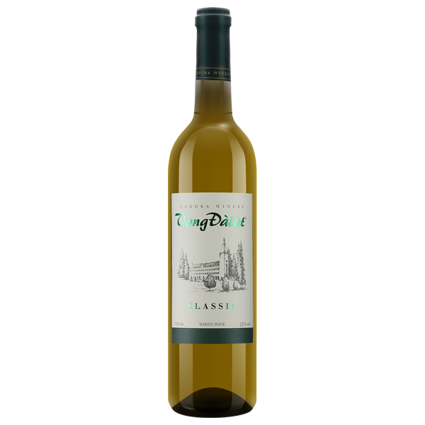 Vang Đàlạt Classic White Wine 750ml
