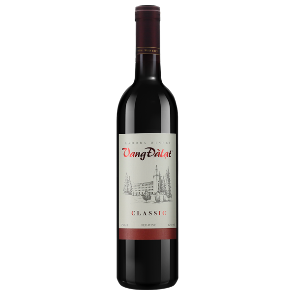 Vang Đàlạt Classic Red Wine 750ml
