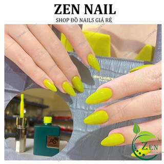 Sơn móng tay, Sơn Neon vàng chanh 15ml, Hotsumer 2021