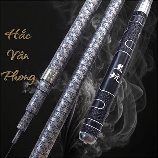 Cần Câu Tay Câu Đài Hắc Vân Phong Kèm Ngọn Phụ Độ Cứng 6H CC8