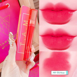 [H01 Đỏ Rose] Son TAM Màu Đỏ Rose (Đỏ Hồng)  Full Size