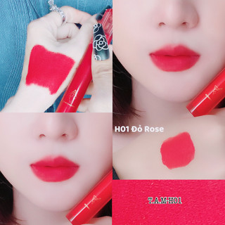 [H01 Đỏ Rose] Son TAM Màu Đỏ Rose (Đỏ Hồng)  Full Size
