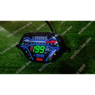 Đồng hồ điện tử mẫu 2023 xe wave nhỏ