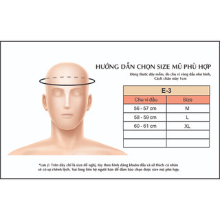 Mũ Bảo Hiểm 3/4 Nam Nữ EGO E-3 Có Kính Nhỏ Gọn Thoáng Khí [Chính Hãng]