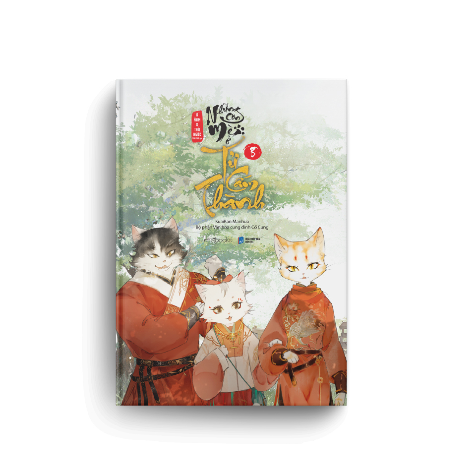 Sách - Truyện tranh tập 3 Những con mèo ở Tử Cấm Thành - A Nam và Thỏ Ngốc