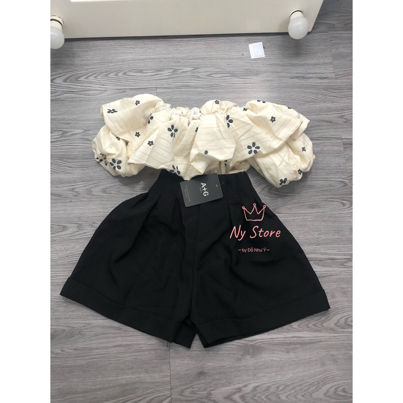 QUẦN SHORT NÚT LƯNG THUN